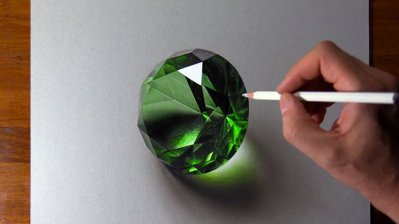 How to Draw a Diamond: Step by Step Diamond Drawing Tutorial -  CraftyThinking